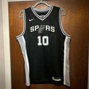 Nike San Antonio Spurs Jeremy Sochan basketball jersey big boys size large NWT
